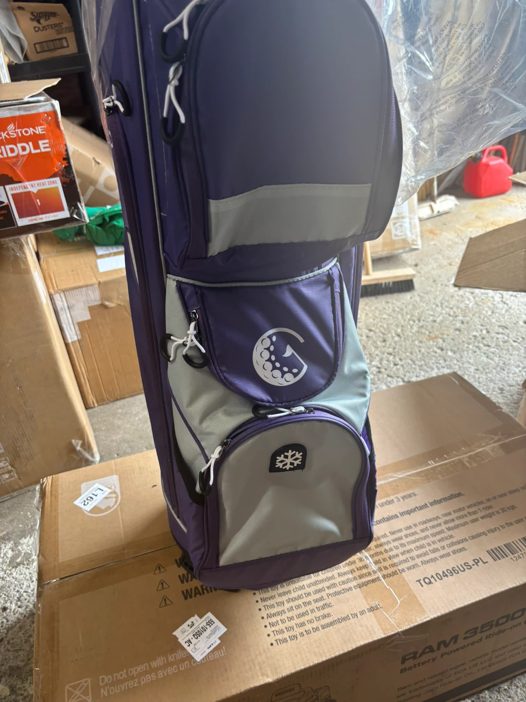 GoGolf Purple Golf Bag