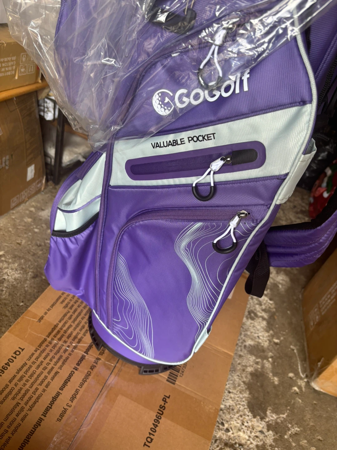 GoGolf Purple Golf Bag - photo 4