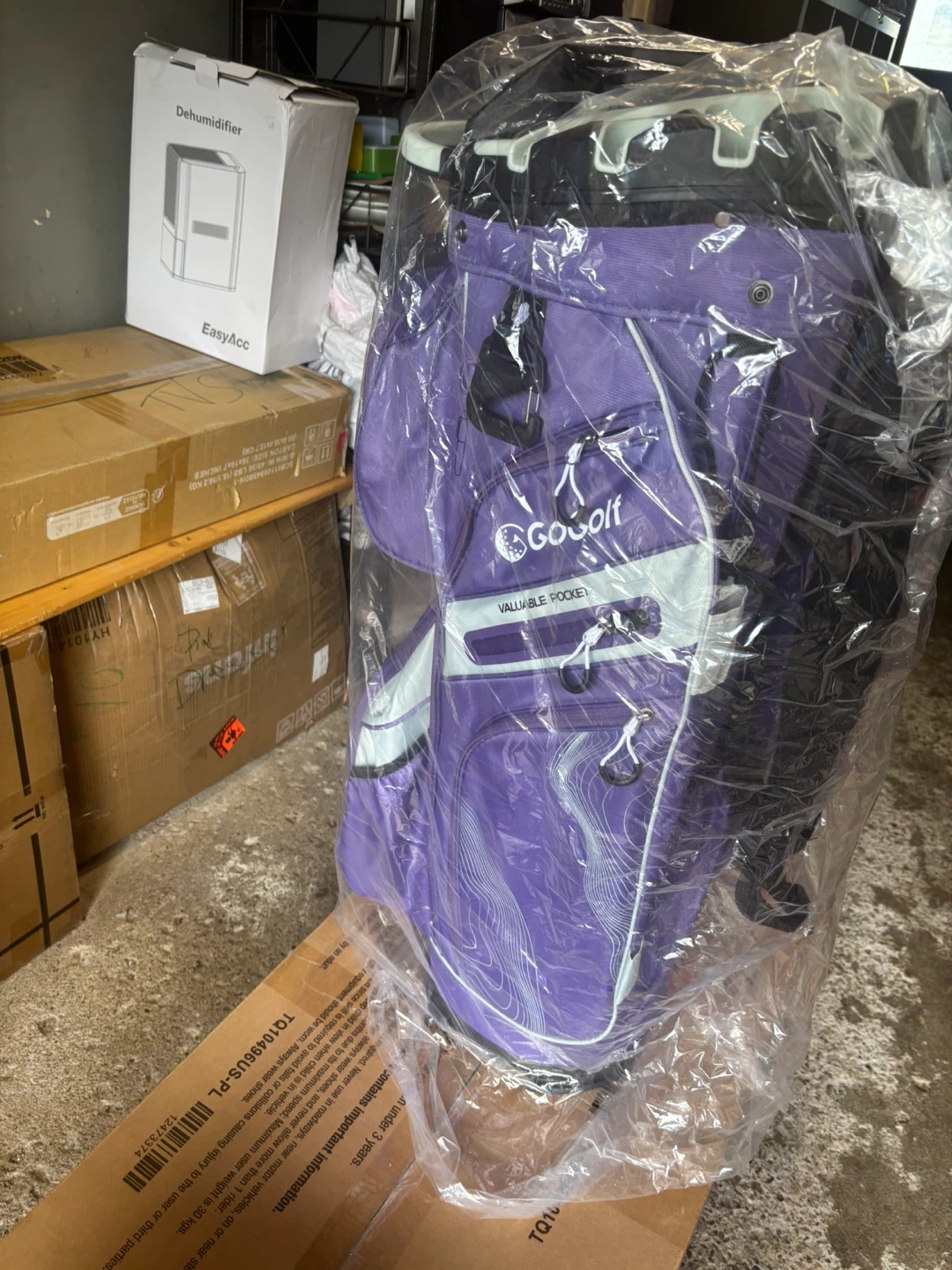 GoGolf Purple Golf Bag - photo 5