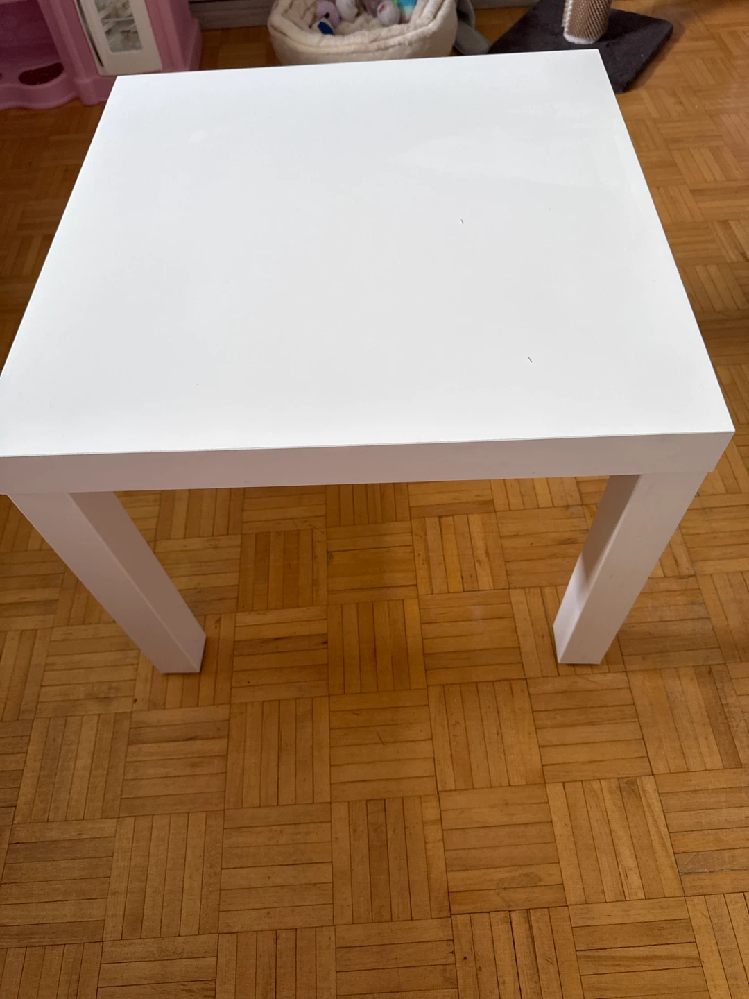 White Square Coffee Table