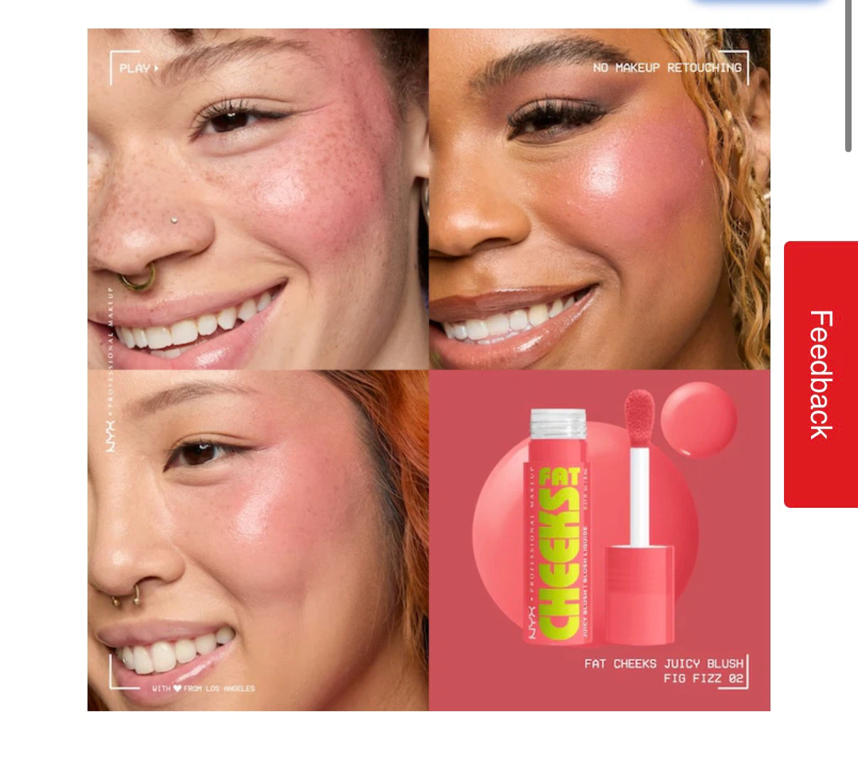 New NYX Fat Cheeks Liquid Blush - Fig Fizz - photo 5