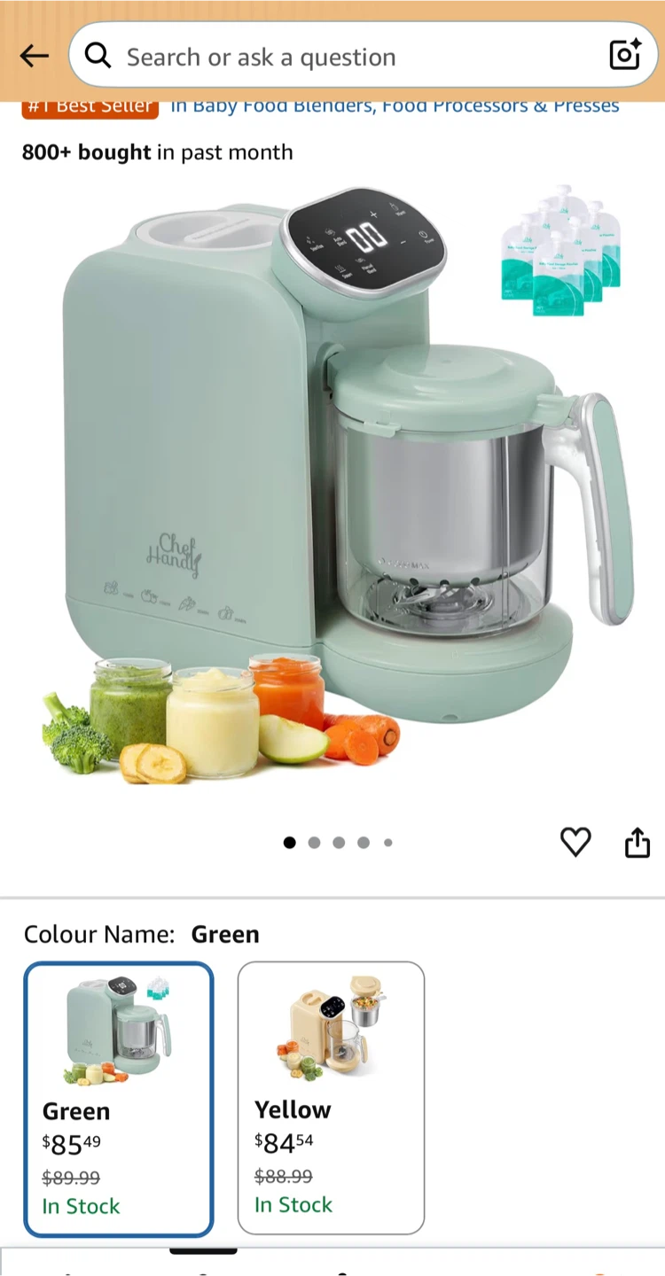 Chefhandy Baby Food Maker - photo 3