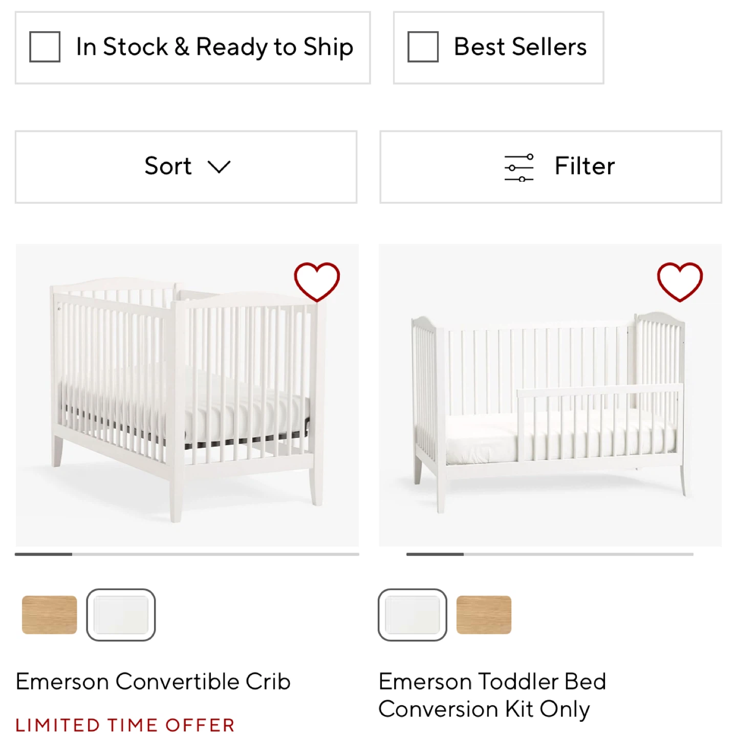 Pottery Barn Emerson Convertible Crib 2-in-1 with Kit - photo 4