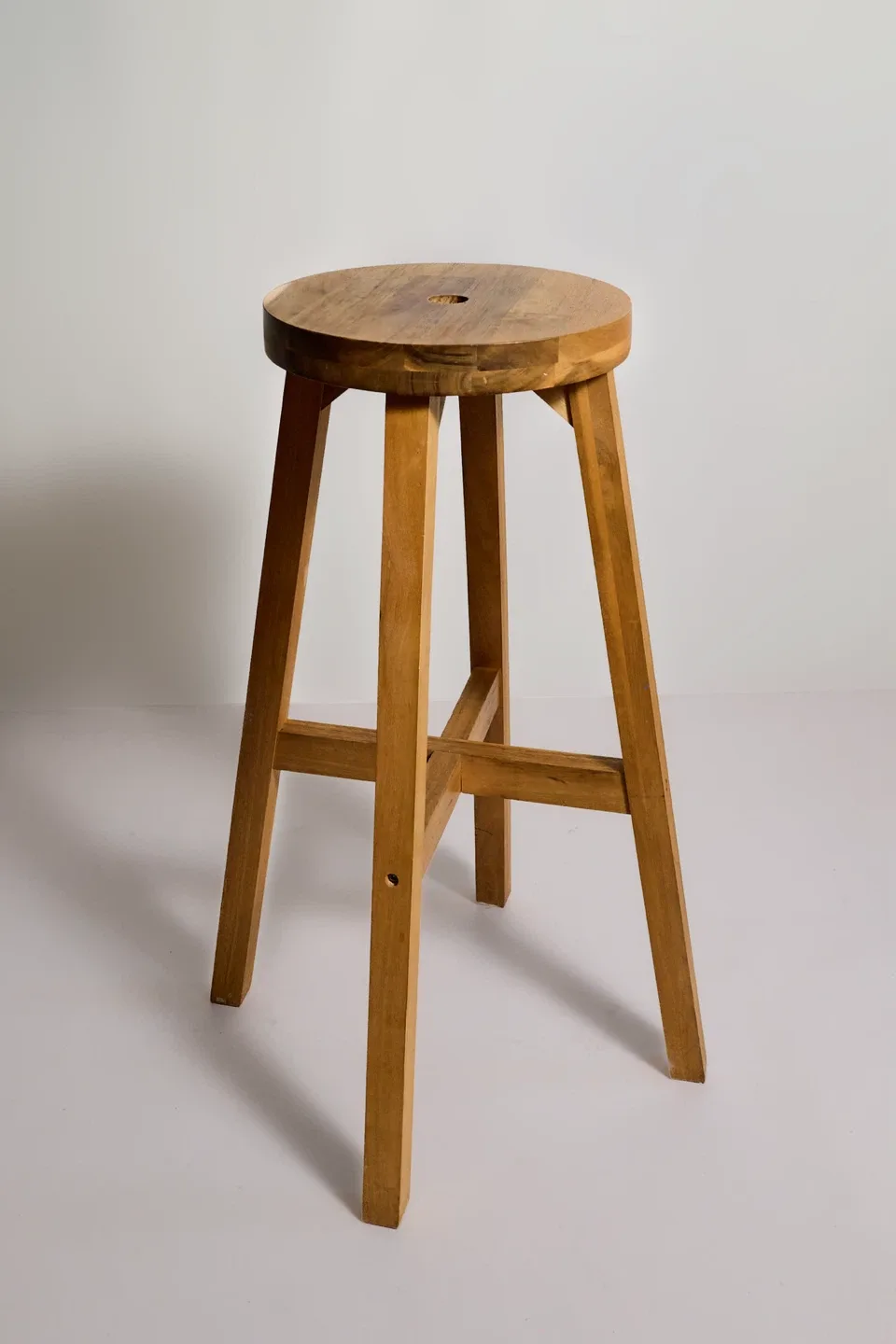 IKEA "Skogsta" Solid Acacia Wood Bar Stool - photo 2