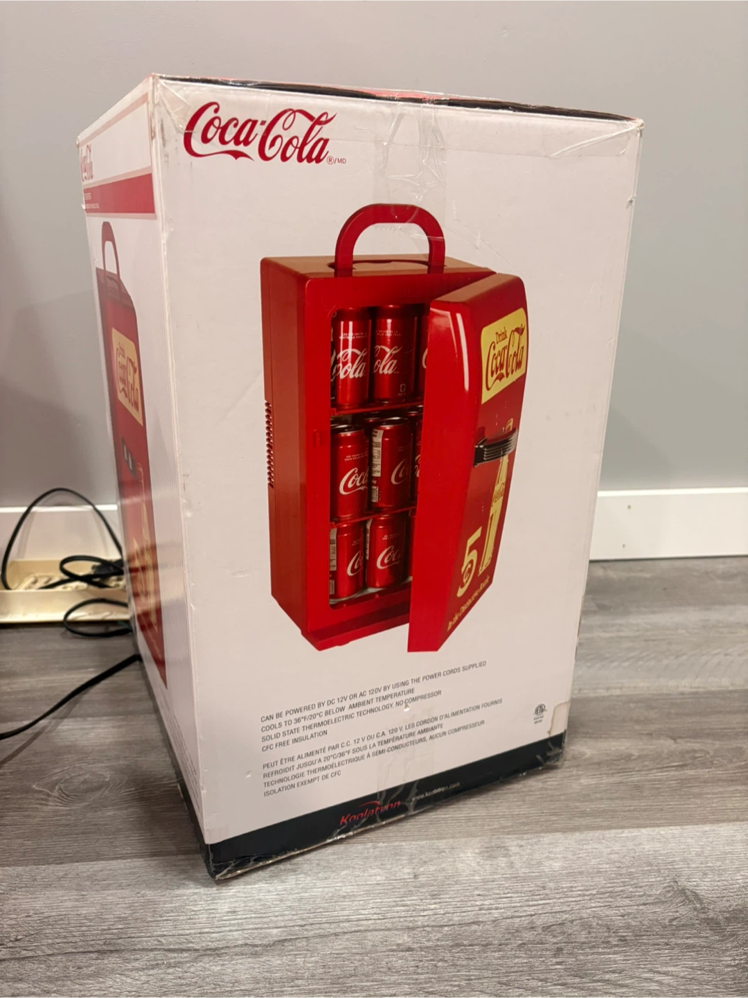 Coca-Cola Retro Koolatron Mini Fridge