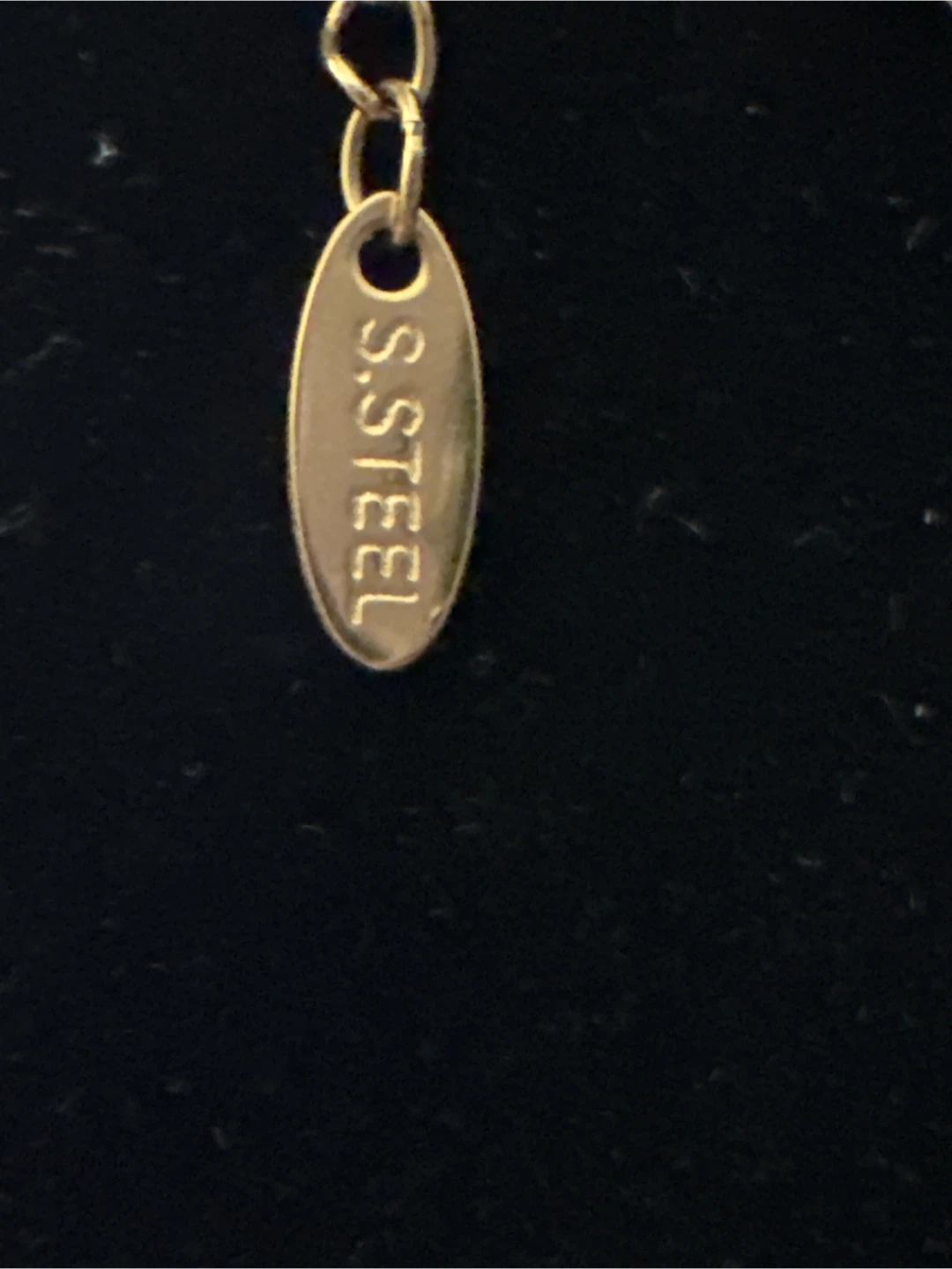 Gold Tone Stainless Steel Y-Necklace with Crosses - photo 5