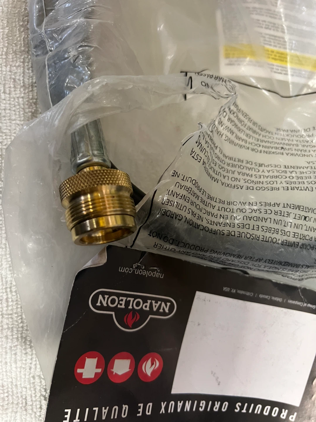 Napoleon 4ft Propane Adaptor Hose