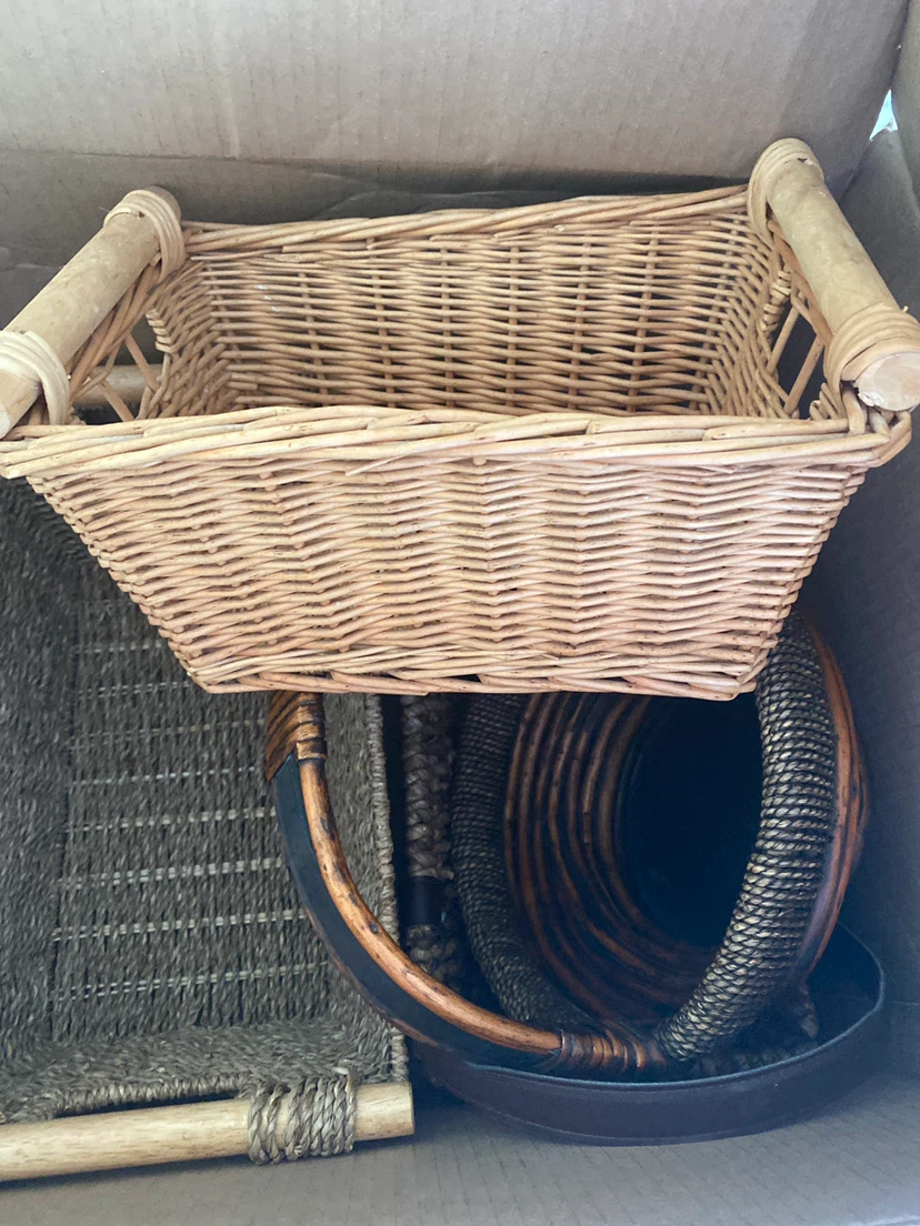 Set of 5 Woven Baskets - photo 2