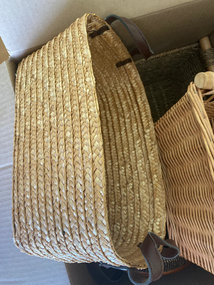 Set of 5 Woven Baskets - photo 3