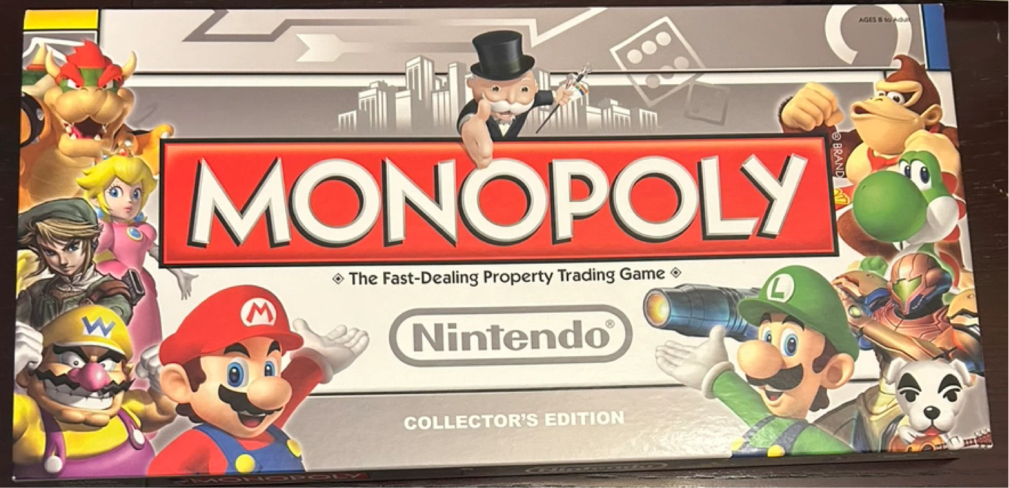 Monopoly Nintendo Collector's Edition Board Game