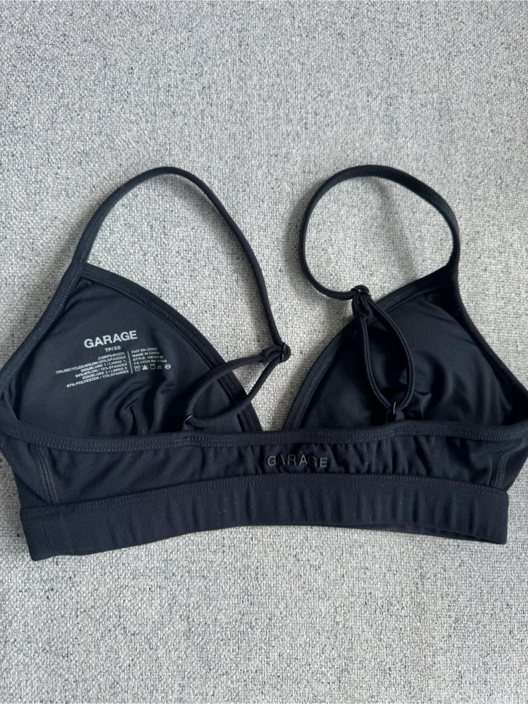 Brand new Garage Black Bralette - Size XS - photo 3