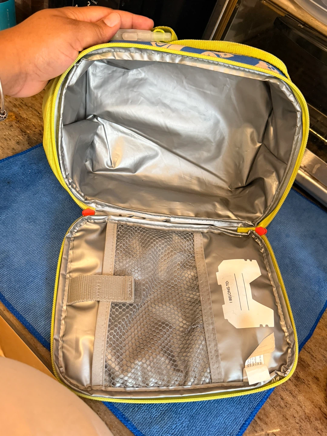 Blue "High Score" Gaming Backpack and Lunch Bag Set - photo 5