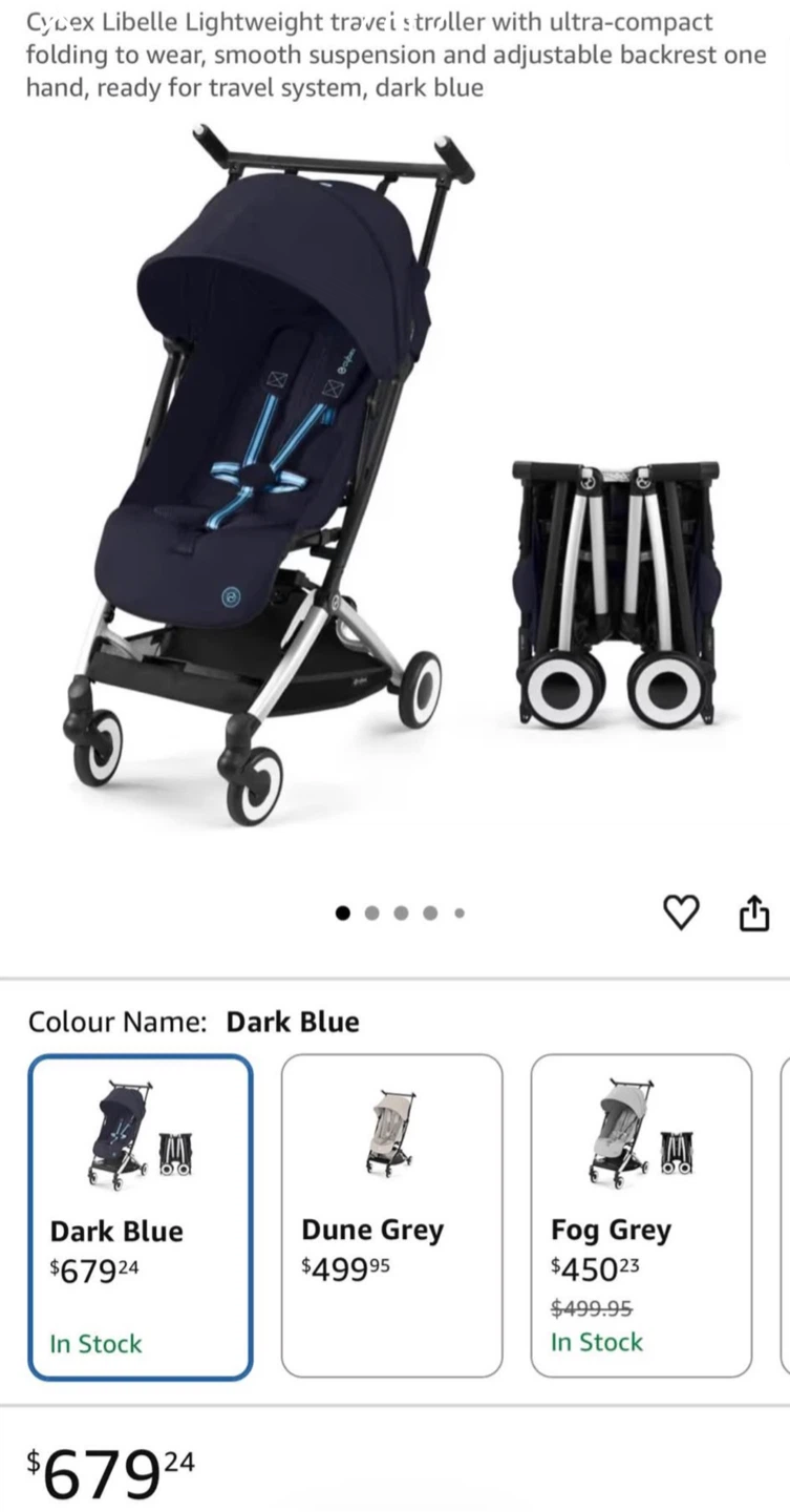 Cybex Stroller with Travel Bag - photo 5