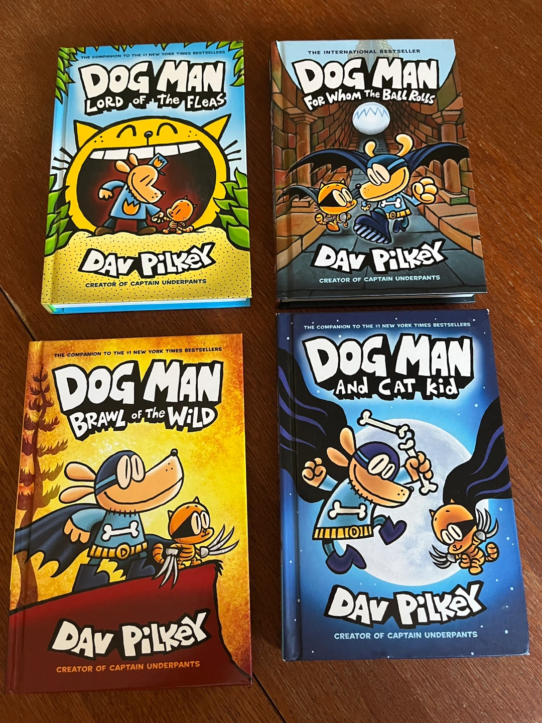 Dog Man Books by Dav Pilkey