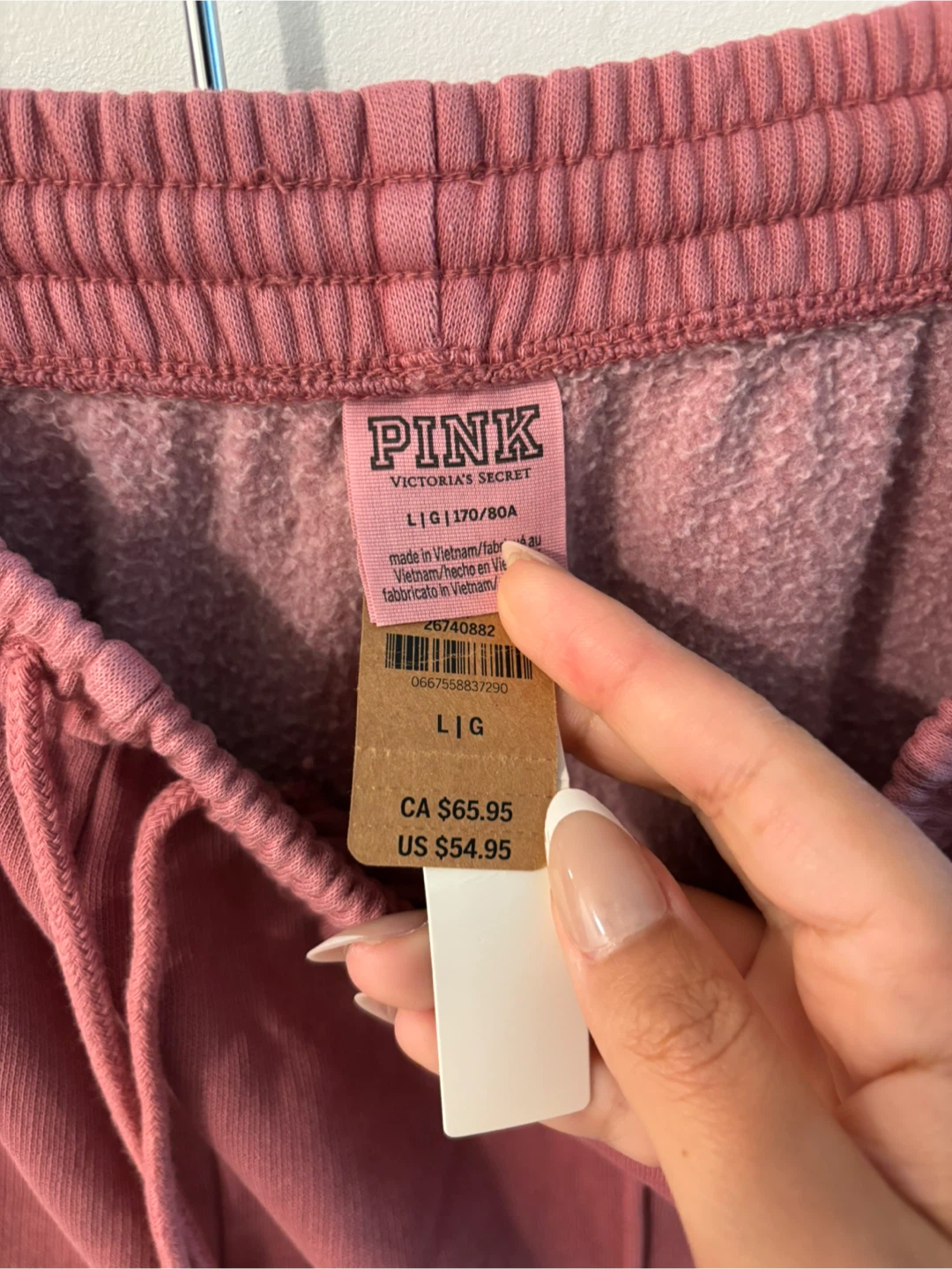 PINK Victoria's Secret Sweatpants Size L - photo 3