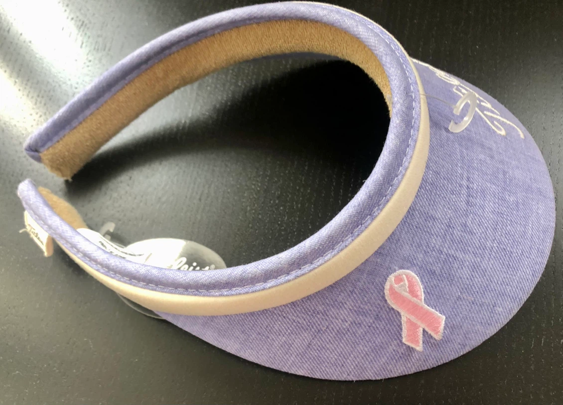 🟣Titleist🟣Ladies Golf Visor - purple and pink - photo 4