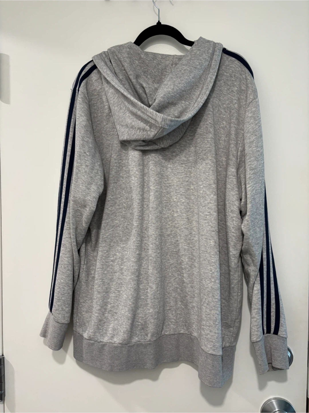 Adidas Grey Full Zip Hoodie - photo 2