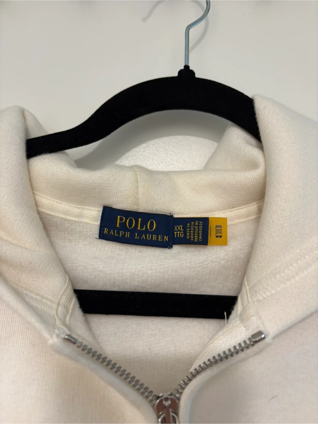 Polo Ralph Lauren Cream Zip-Up Hoodie - photo 4