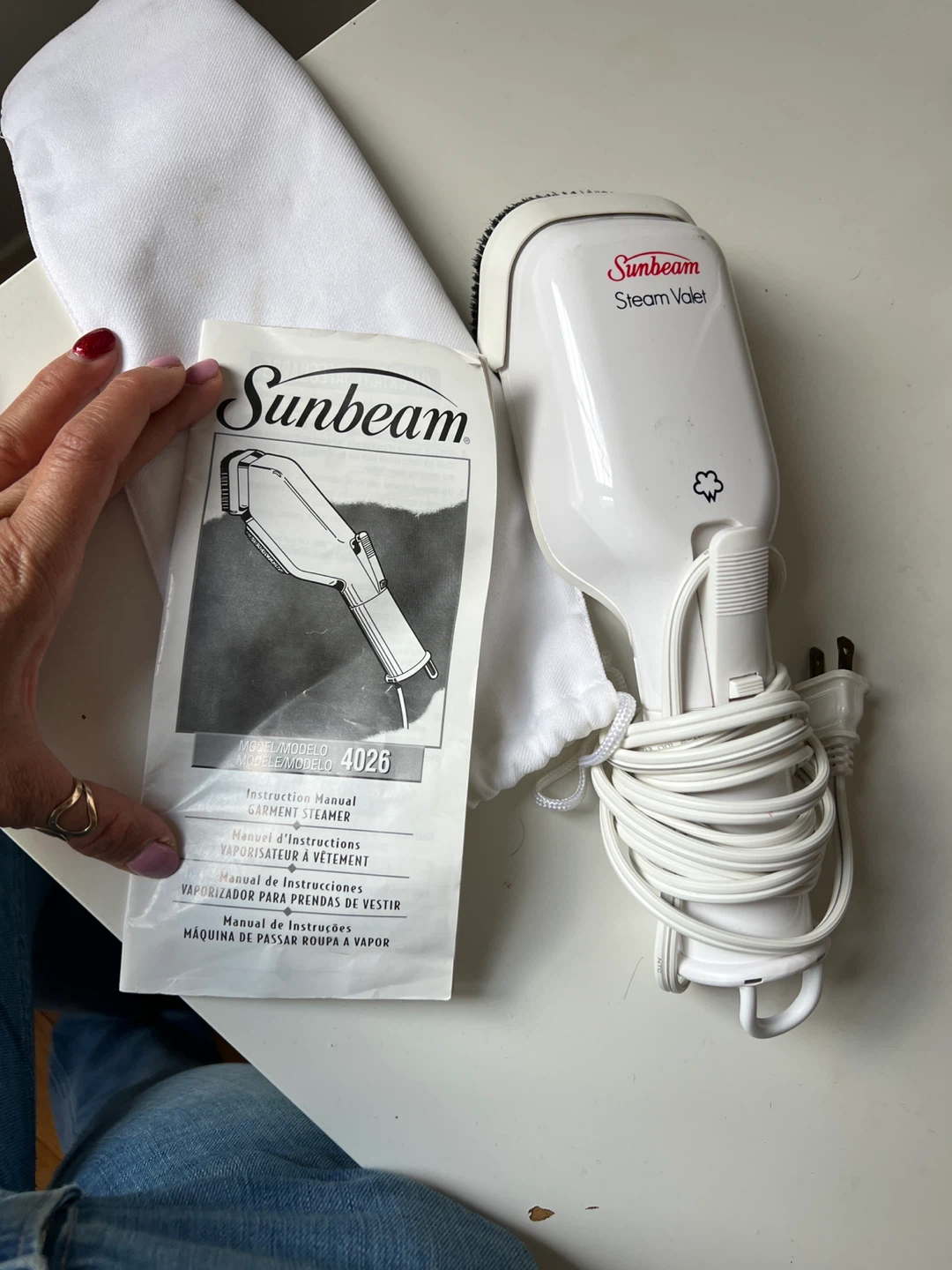 Sunbeam Steam Valet Garment Steamer