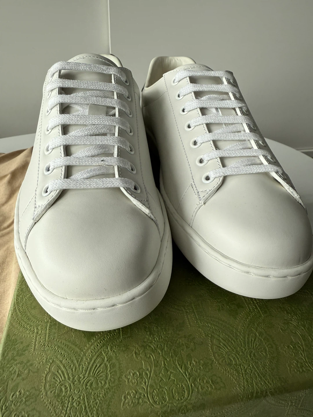 Gucci Ace Sneakers White Leather - photo 3