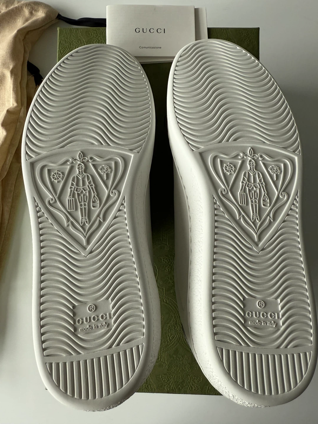 Gucci Ace Sneakers White Leather - photo 5