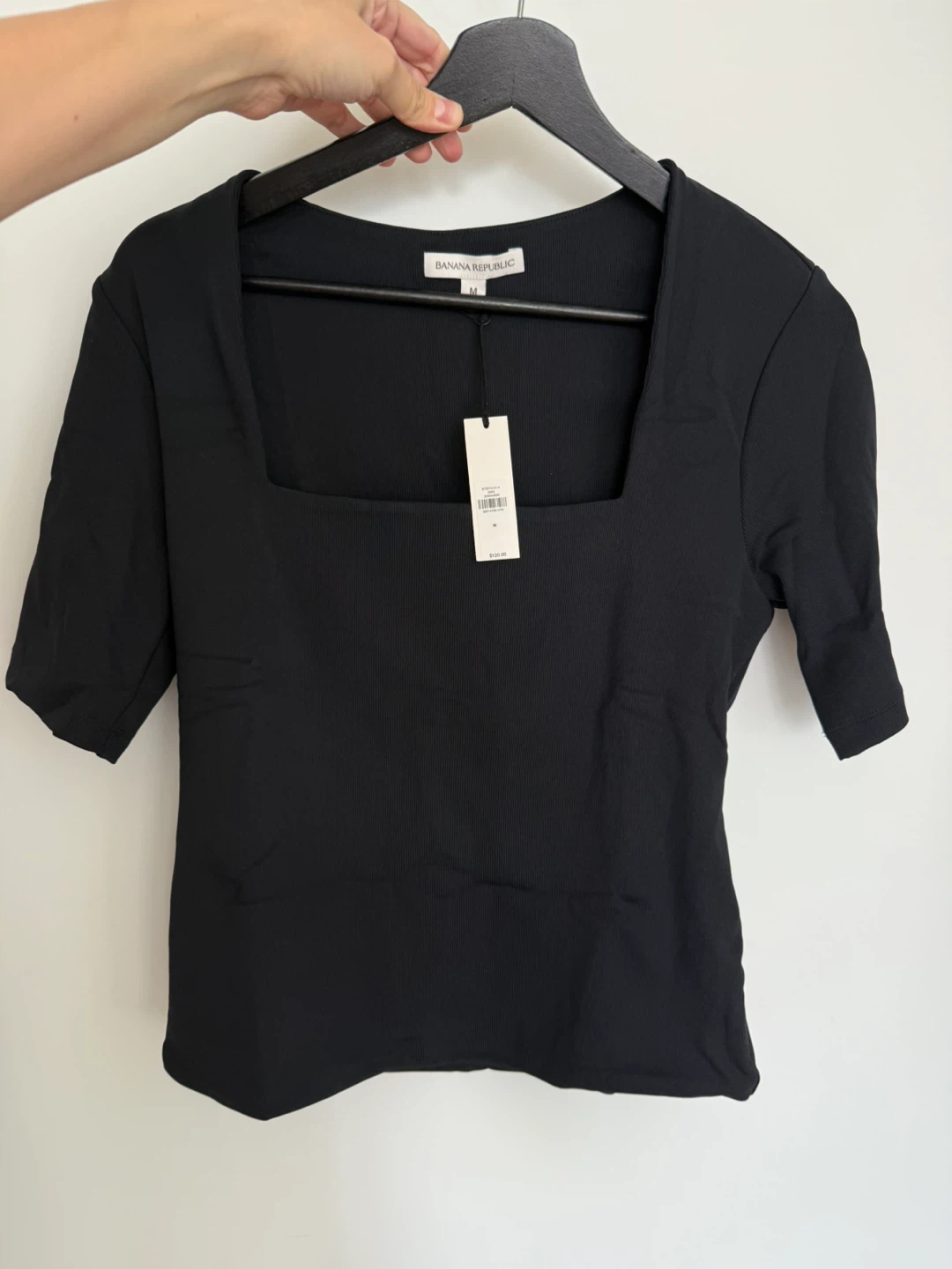 New with tag Banana Republic Square-Neck Top - Size M - photo 5