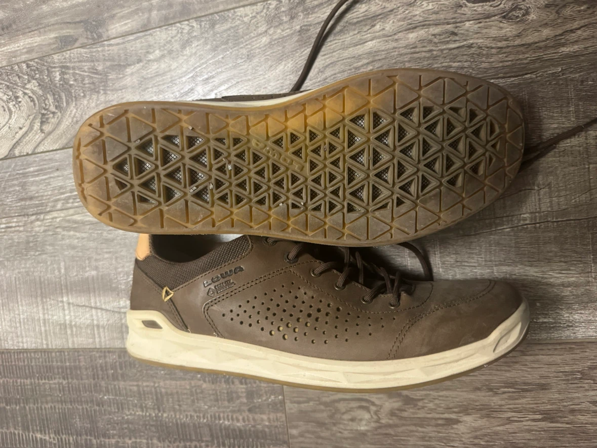 Lowa Brown Leather Sneakers GTX size 10