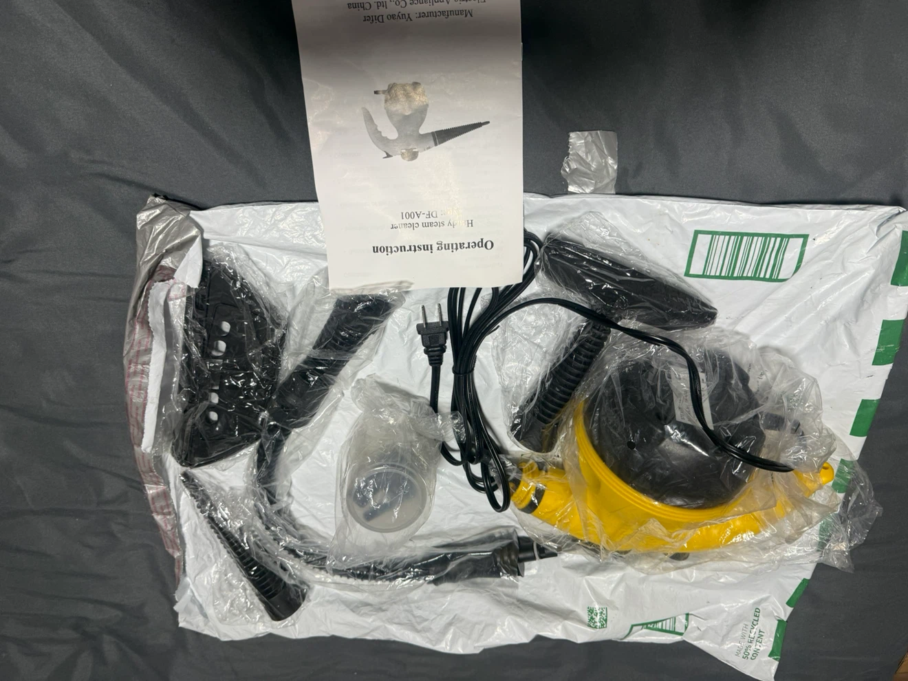 Handheld Pressurized Steam 1200w