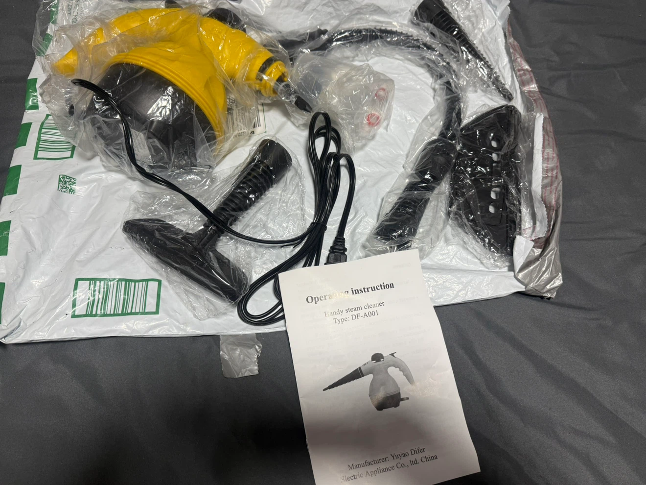 Handheld Pressurized Steam 1200w - photo 3