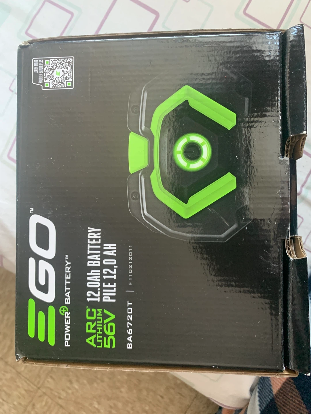 EGO 56V ARC Lithium 12.0Ah Battery BA6720T