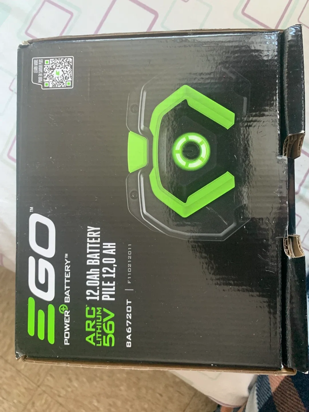 EGO 56V ARC Lithium 12.0Ah Battery BA6720T