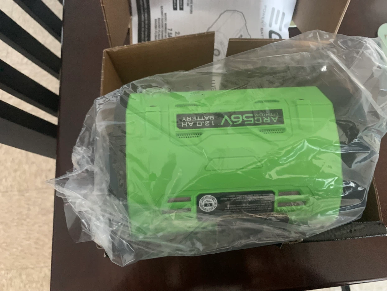 EGO 56V ARC Lithium 12.0Ah Battery BA6720T - photo 5