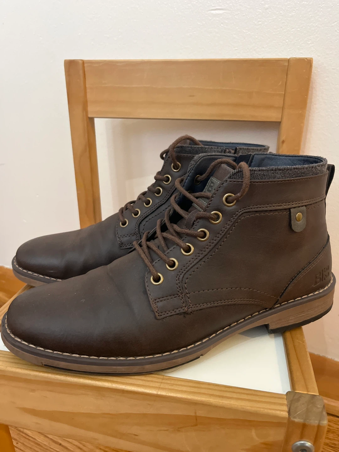 B-52 by Bullboxer Brown Leather Boots