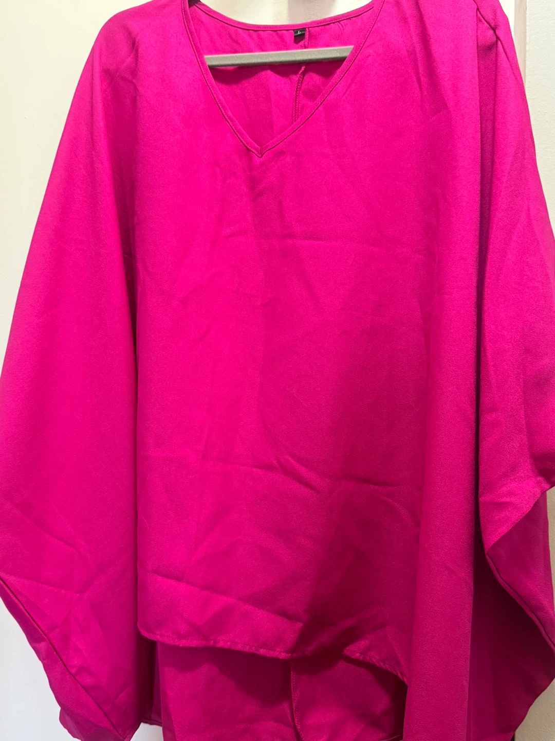 women's top in a gorgeous, vibrant fuchsia / hot pink color.