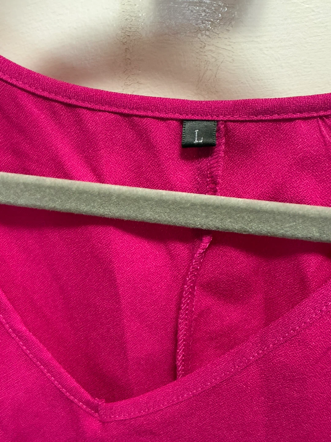 women's top in a gorgeous, vibrant fuchsia / hot pink color. - photo 2