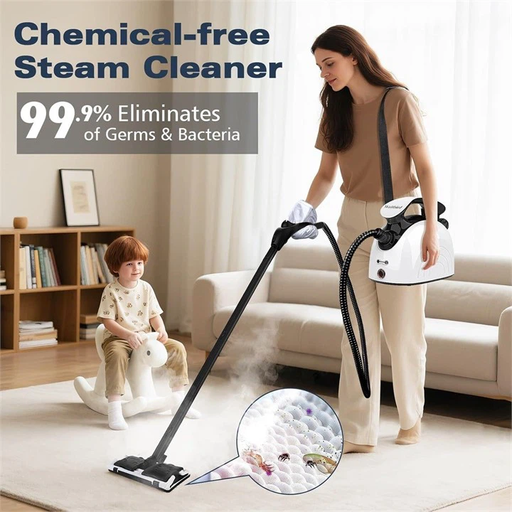 Waitbird Chemical-free Steam Cleaner,21 accessories - photo 2
