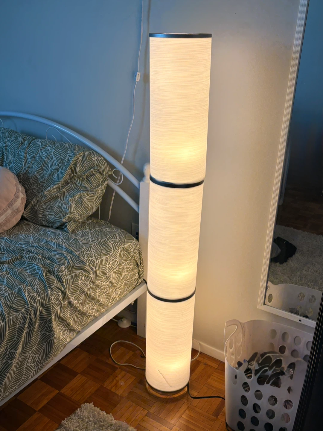 IKEA VIDJA Floor Lamp White 138 cm