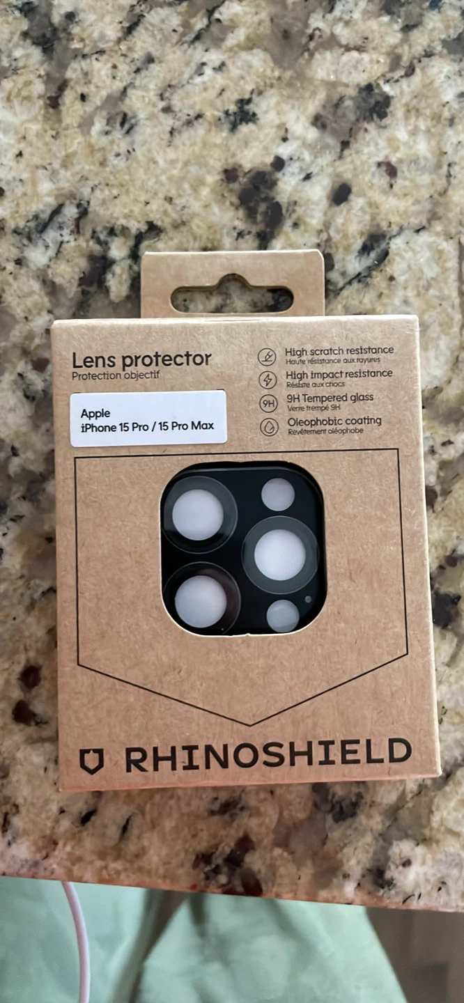 RHINOSHIELD Lens Protector for iPhone 15 Pro/Pro Max