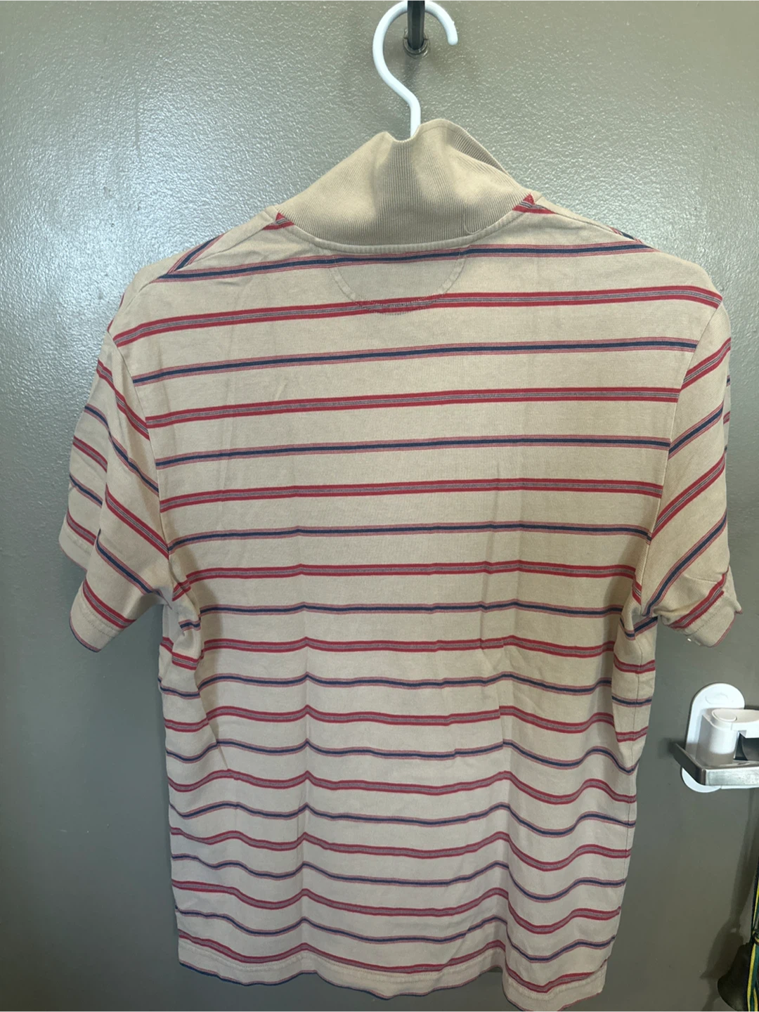 Armani Jeans Striped Polo Shirt - Size Medium - photo 4