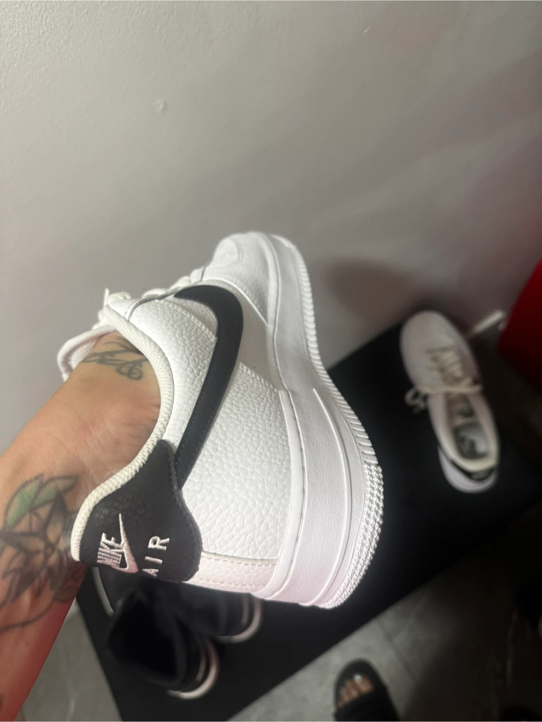 Nike Air Force 1 Low White Black US 11