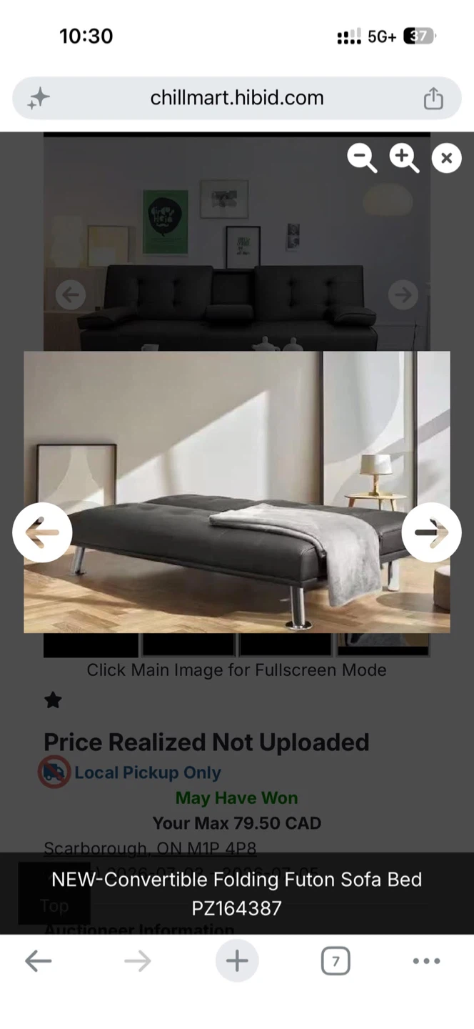 NEW Convertible Folding Futon Sofa Bed - photo 4