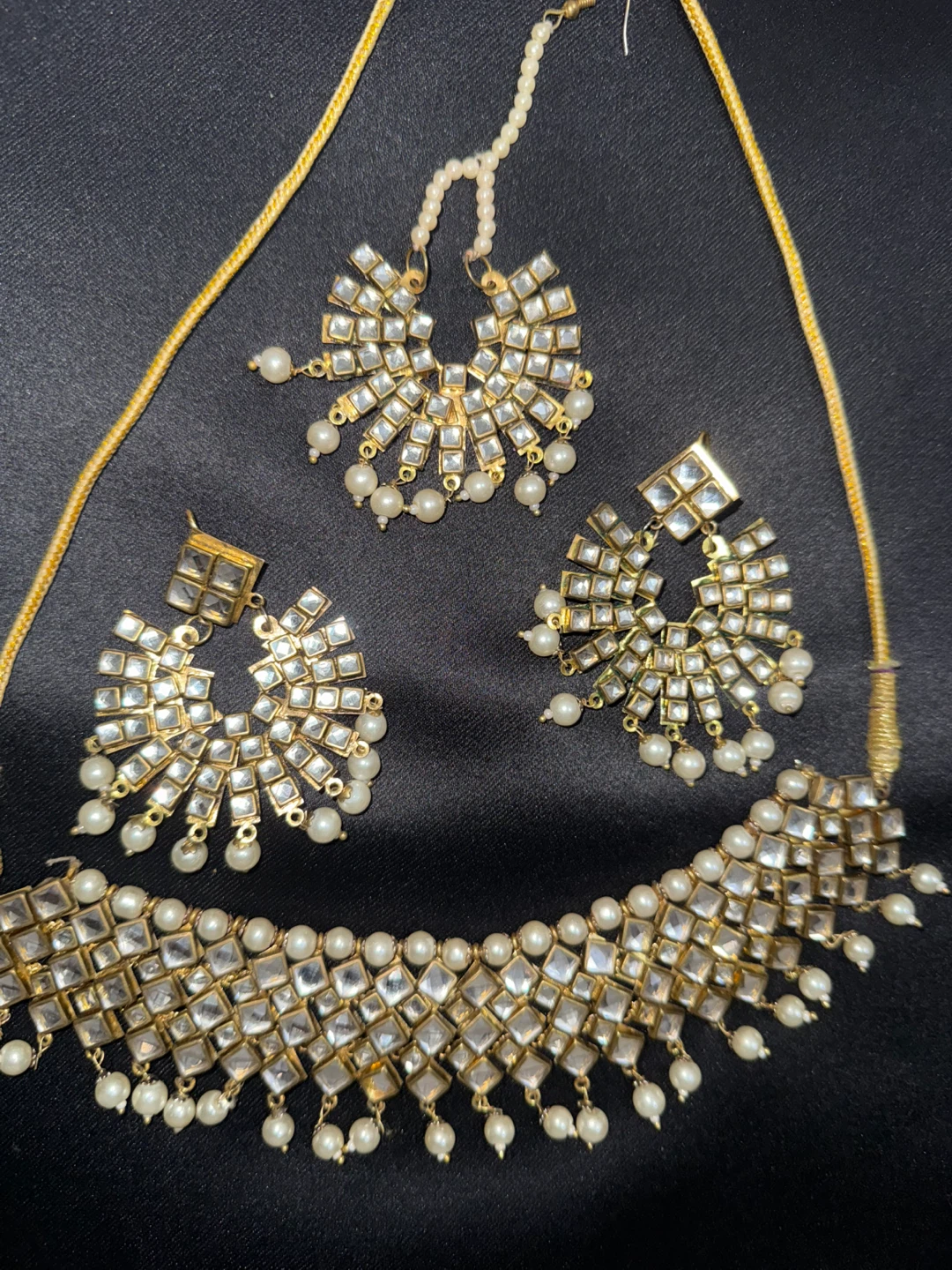 Indian Jewellery Set - Necklace & Earrings