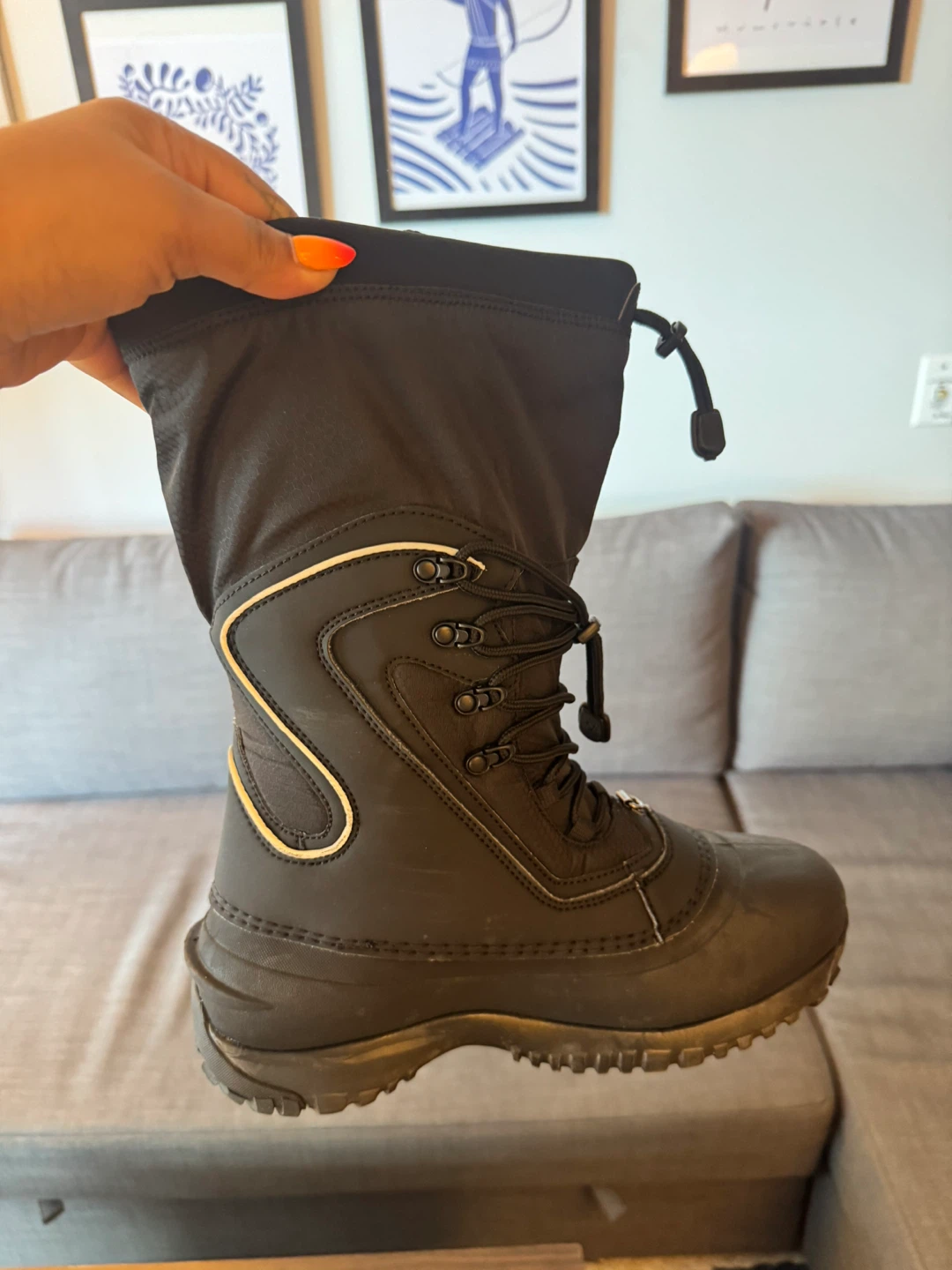 Baffin Women's Tundra Boots - Black - Size 9 - photo 5