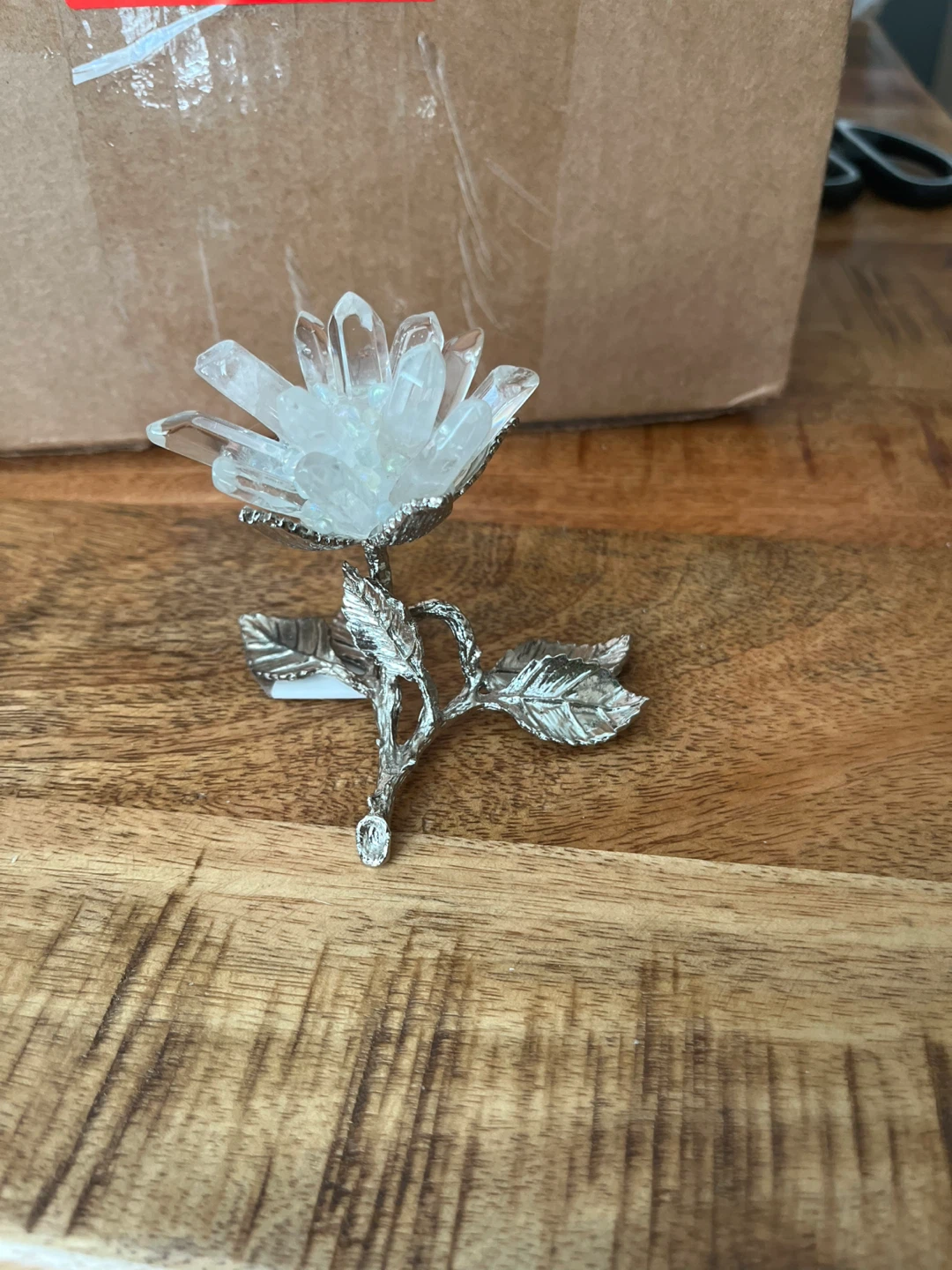 Crystal Flower Figurine - photo 2