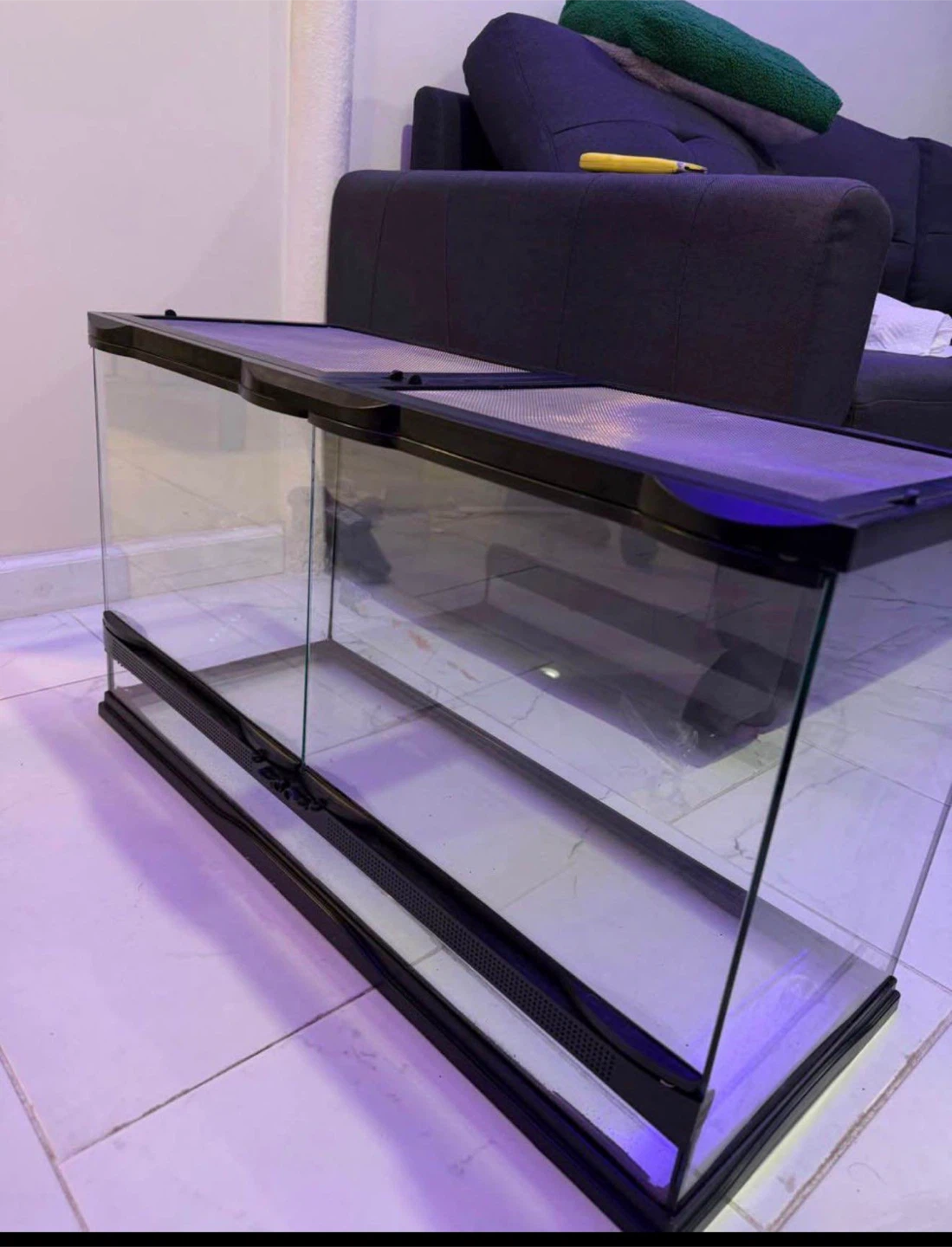Glass Terrarium Tank 25 gallons