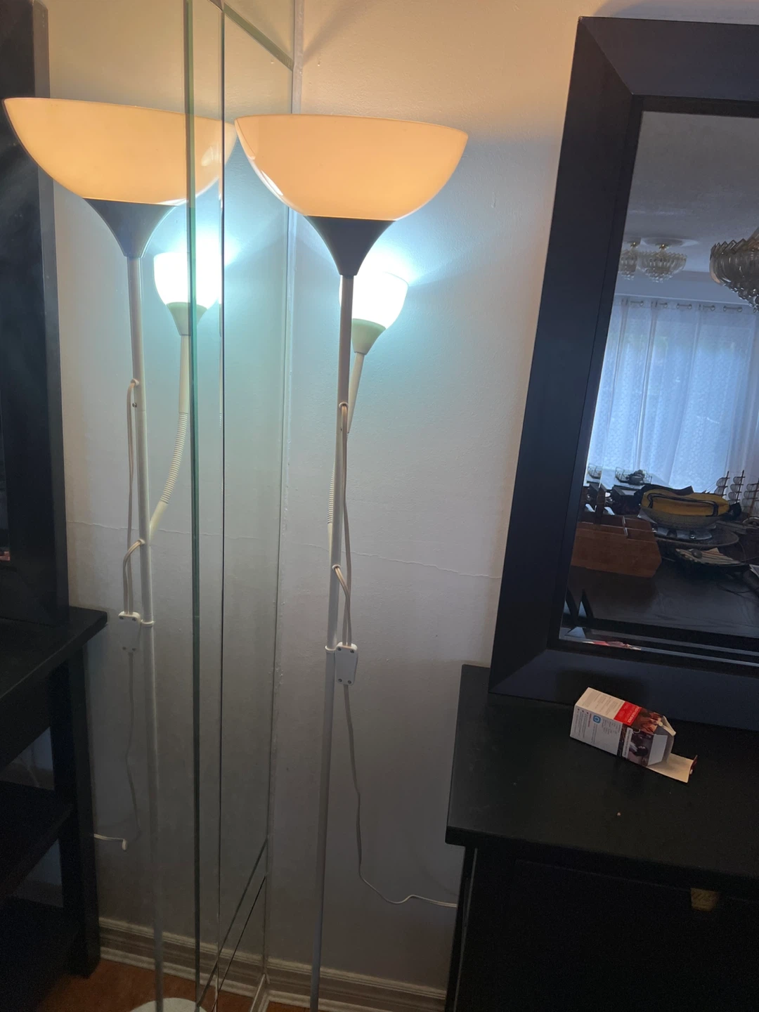 White Floor Lamp