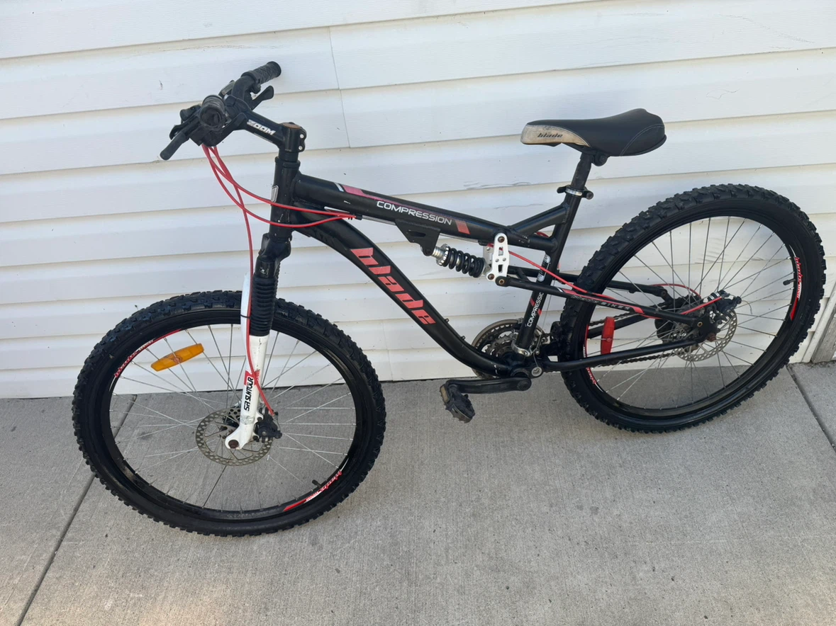 Men’s Full Suspension Mountain Bike with Disk Brakes