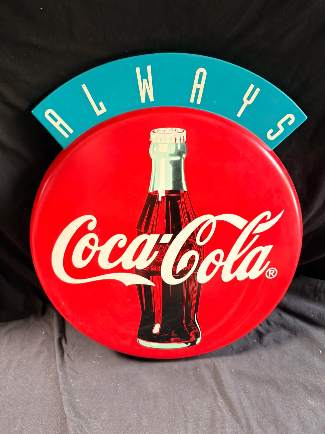 Coca-Cola Always plastic Sign