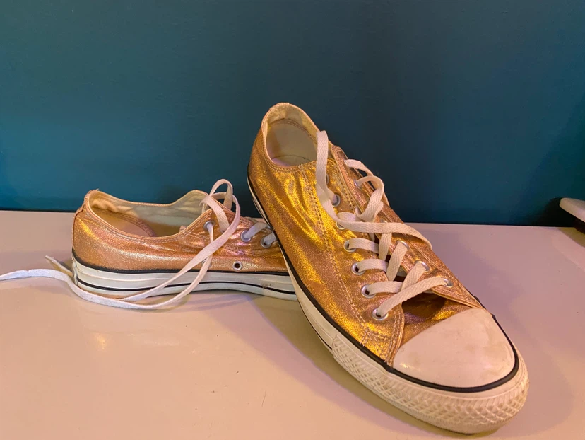 Converse All Star Rose Gold Sneakers - Special Edition