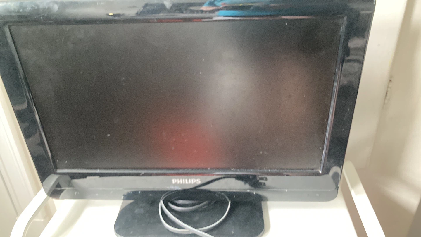 Philips Black Flat Screen Monitor